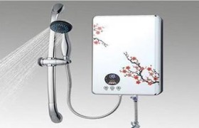 高层怎么放热水器